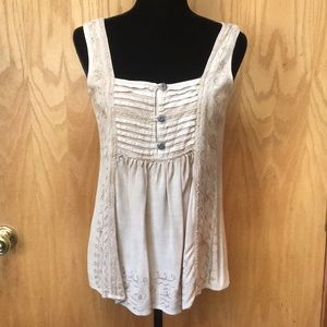 NorthStyle Embroidered Tank Top.